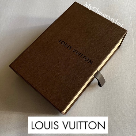 LOUIS VUITTON Pull Drawer Necklace Belt Gift Box NEW! & PRISTINE - Picture 1 of 8